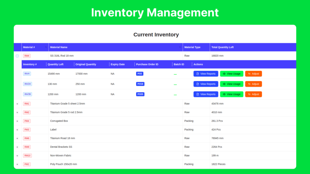 Inventory Management