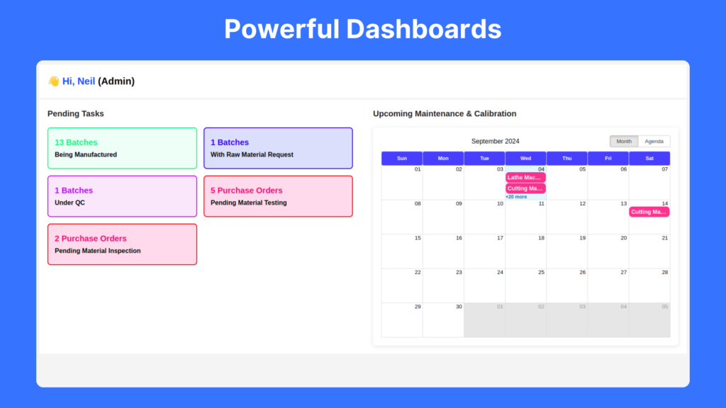 Powerful Dashboards